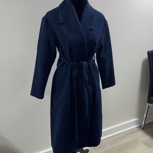 Elegant Navy Women's Coat